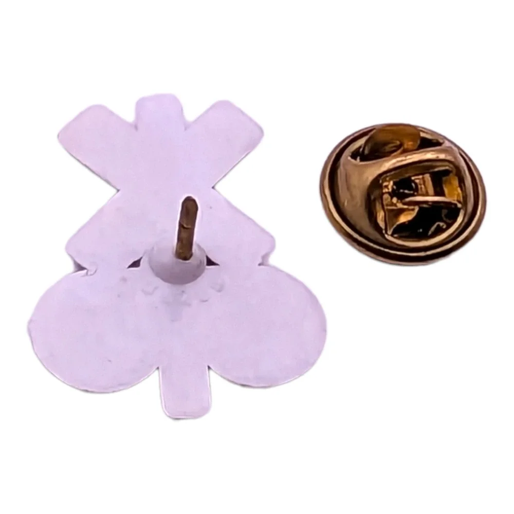 Railroad Crossing Operation Life Saver Vintage Plastic Hat Lapel Pin